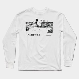 Pittsburgh - Pennsylvania Long Sleeve T-Shirt